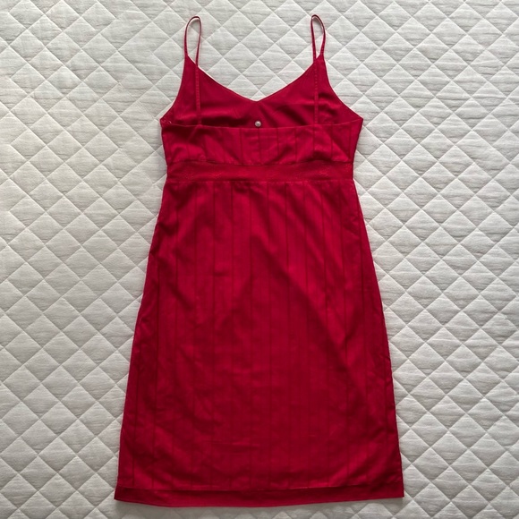 💋 Tommy Hilfiger, Vintage Kiss Me Crimson Midi Dress - Picture 2 of 11